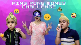 Ping Pong Money Challenge | Family Challenge | Family Game | Money Challenge