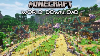 Minecraft 1.21 Survival WORLD TOUR AND WORLD DOWNLOAD