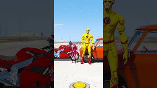 GTA V : KID-IRONMAN VS YELLOW-FLASH MATCH, WHO IS RICHER 🤑 #shorts #gta5#youtubeshorts #shorts #gta5