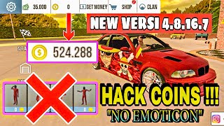 TUTORIAL SUNTIK COINS (INJECT COINS) TANPA EMOTICON IN NEW VERSI CAR PARKING MULTIPLAYER 4.8.16.7