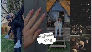 İLK DEFA PROTEZ TIRNAK YAPTIRDIM | bungalov deneyimi, 4.yıl dönümümüz, #vlog