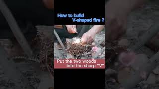 #shorts Which one can make longer fire,this V sharp fire or long log f