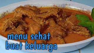 Resep kari ayam kampung tanpa santan bikin pengen nambah terus