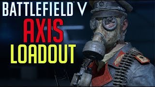 BFV - My AXIS LOADOUT Customization (Outfits and Weapons)