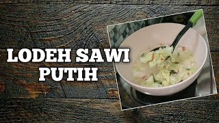 RESEP LODEH SAWI PUTIH,BIKINNYA GAMPANG RASANYA MANTUL BANGET PAKE NASI ANGET