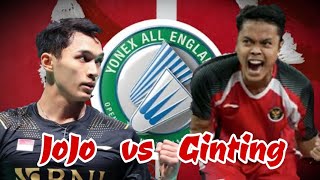 Jonatan Christie vs Anthony Ginting | Final All England Open 2024 Badminton