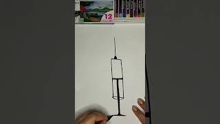 drawing syringe #SHORT