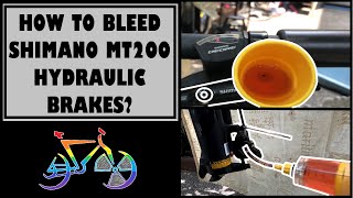 HOW TO BLEED SHIMANO MT200 HYDRAULIC BRAKES | MAINTENANCE | RAD CYCLIST