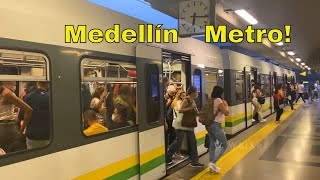 Recorrido por el Metro de Medellìn Colombia