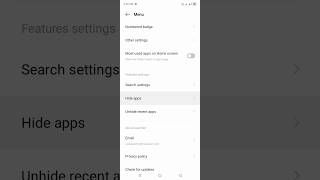 Infinix smart 7 Mobile me Apps Hide Kaise karen| How to hide apps| #viral #trending #youtubeshorts