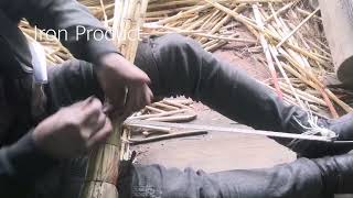 The process of making a broom