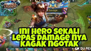 hero ini sekali dilepas damagenya kagak ngotak c**k sampe dapet SAVAGE | auto bantai boyy