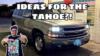 IDEAS FOR THE TAHOE ?? #Chevytahoe #Tahoeproject #2002tahoe