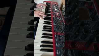 Testing the new Nord Pearl Upright piano sample #short