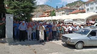 Tosya’da  Haniye için gıyabi cenaze namazı kılındı.