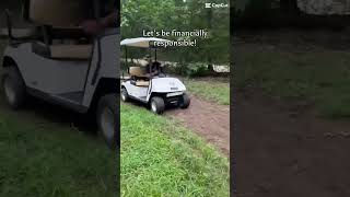 I like to break things 😂#fyp #trucks #beautifullife #liftedtrucks #coolcars #fypシ゚viral #golfcart