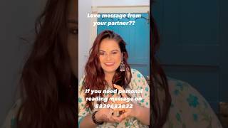 Love message from your partner/#tarotreading #astrology #tarotcards #tarotcardreading