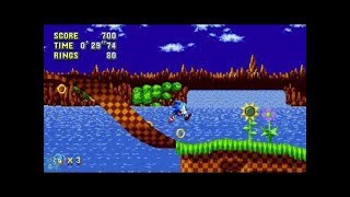 Sonic Mania Gameplay - Green Hill Act 1 in a New Sonic For 2017