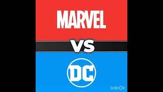 MARVEL VS DC WHO WILL WIN#shorts