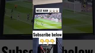 West Ham penalty #shorts #footballshorts