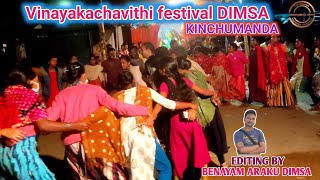 Kinchumanda Vinayakachavithi festival Dimsa Dance /Araku AP in India.