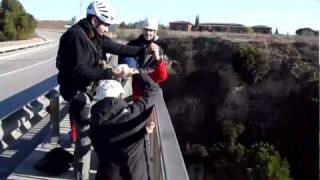 Salto Puenting Sant Sadurni D´Anoia 12/02/2012 por Jordi