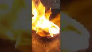 burning makeup cosmetic🔥 😱 with Fire TUBE #fyp #viral #fire #makeup #cosmetics #burn #danger #foryou