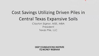 June 7, 2023 ITS Money Webinar:  Clayton Signor, M.S.E., MBA