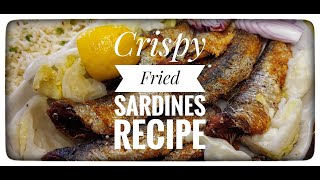 Crispy Fried Sardines Recipe | How to Deep Fry Sardines | Easy Home Cook Simple Sardines | Anees