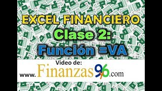 Función Valor Actual =VA - Clase 2 - Excel Financiero