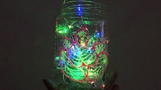 3D painting on meson jar || Recycling of pickle glass jar