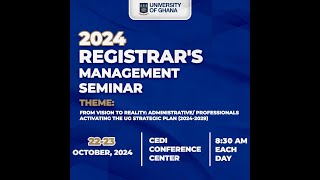 2024 Registrar's Management Seminar - Day 2