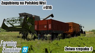 🤯Zagubiony na Polskiej Wsi #016   🚜Żniwa rzepaku🚜 #timelapse