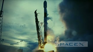 Space X Falcon 9 rocket launch