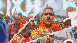 Baridar Sangarsh Committee President Sham Singh Files Nomination from Shri Mata Vaishno Devi