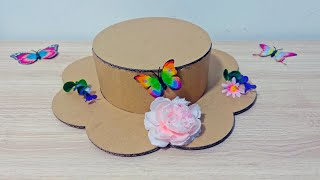 How to Make Cardboard Hats | Easter Hat DIY