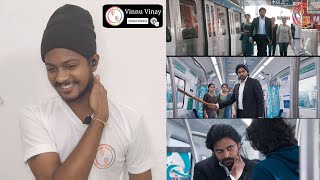 Vakeel Saab | Metro Fight Scean & Climax Court Scean | Pawan Kalyan | Reaction | Vinnu Vinay