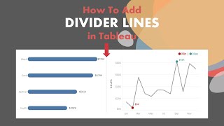 How To Add Divider Lines in Tableau