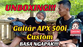 UNBOXING || Guitar Yamaha Apx 500i ala Cah Ngapak