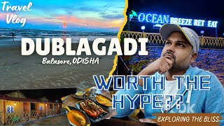 Exploring Dublagadi sea beach, worth the hype? Ocean breeze,Galaxy nature camp, Goa of odisha?