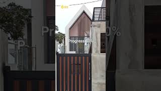 Progress 80% Pembangunan Rumah 2 Lantai