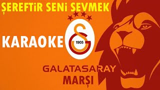 Şereftir Seni Sevmek - KARAOKE (Galatasaray Marşı)