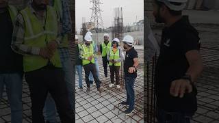 Footing 🔥 में सरिया कैसे 🤔लगाया जाता है ❓ #viral #shorts #construction #bbs