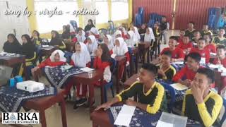 Latihan Dasar Kepemimpinan Siswa ( LDK OSIS ) SMPN 1 Guguak Kab 50 Kota bersama BARKA Training