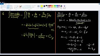 Integration of Rational Functions by Partial Fractions   Case II