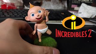 Sculpting   Jack Jack   Incredibles 2  in clay