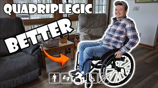 Modifying My Wheelchair - TiLite Aero T | Quadriplegic (C5,C6,C7)