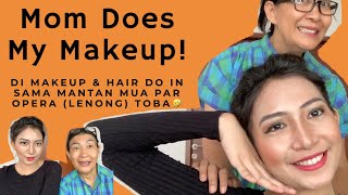 MOM DOES MY MAKEUP