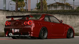 MOD NISSAN SKYLINE R34 Z-TUNE | GTA SA ANDROID