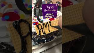 Happy anniversary #chocolatecake #decoration #cake #ytshorts #status #name #blackforest #anniversary